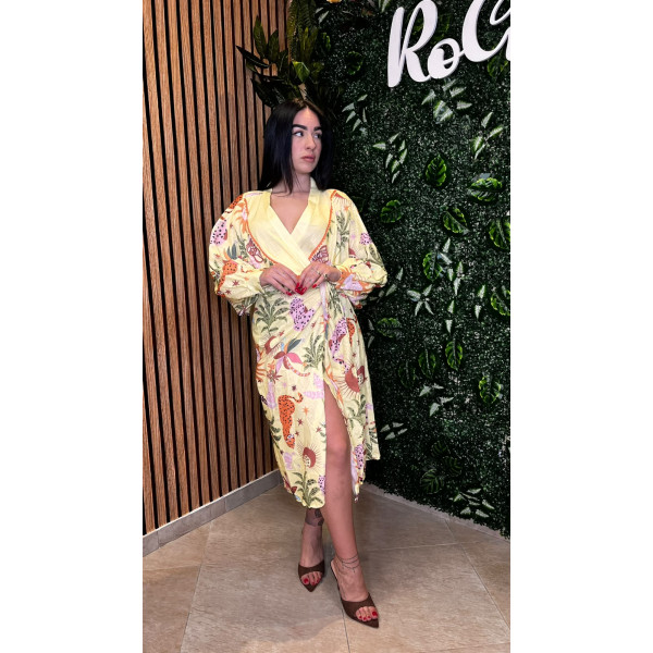 Kimono Lungo Giungla
