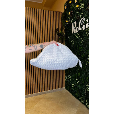 Bag bottega maxi azzurra