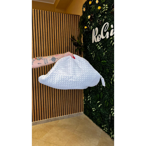 Bag bottega maxi azzurra