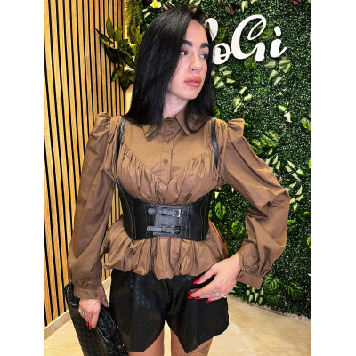 Camicia con Corsetto in...