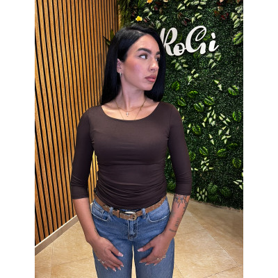 Maglia Basic a Maniche Tre...