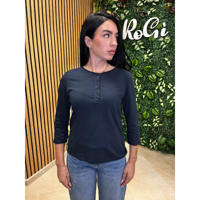 Maglia Basic a Maniche Tre...