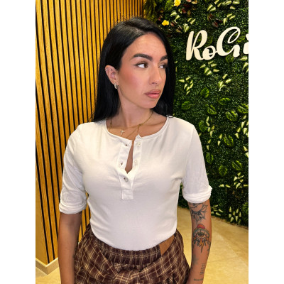 Maglia Basic a Maniche Tre...