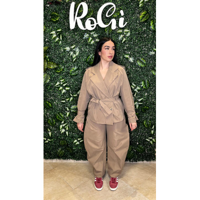 Giacca Taglio Trench con...