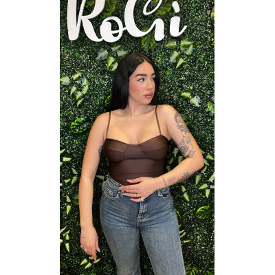 Body Marrone Chocolate -...